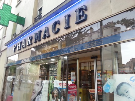 Pharmacie saint Ouen avant nettoyage 